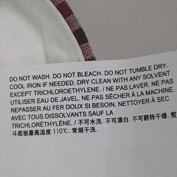 NWT Theory Treeca 4 Ivory Multi Rye Portland Chino Cropped Pant 16 Preppy - Picture 12 of 12